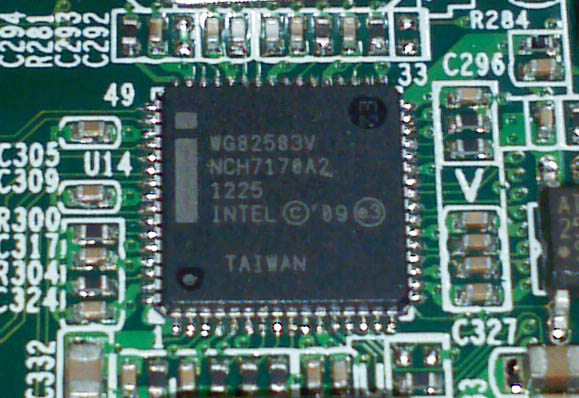 Atom D2550 4口intel 82583v防火墙/软路由主板 图lan